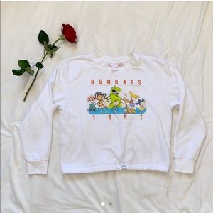 Nickelodeon Rugrats Soft Cropped Crew Neck